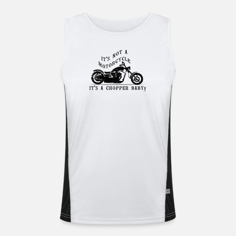Zerhacker-Baby Funktionelles Kontrast-Tank Top für Männer 