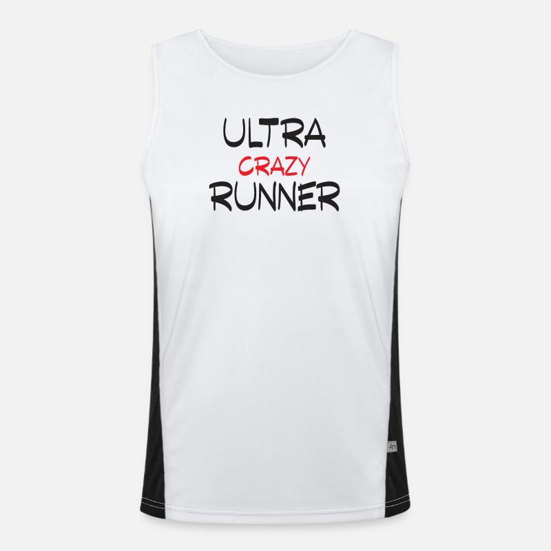 Ultra Crazy Runner Men's Functional Contrast Tank Top 