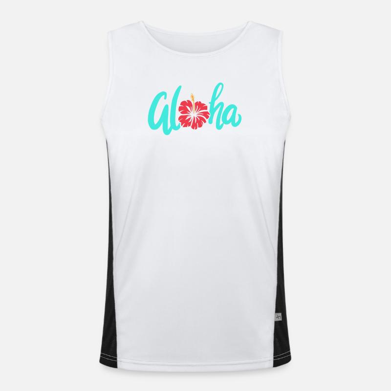 Aloha Men's Functional Contrast Tank Top 