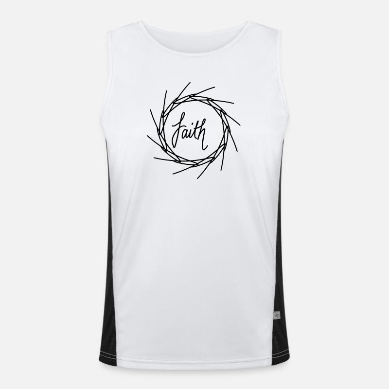 Faith Funktionelles Kontrast-Tank Top für Männer 