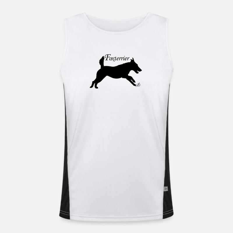 Fox Terrier Men's Functional Contrast Tank Top 