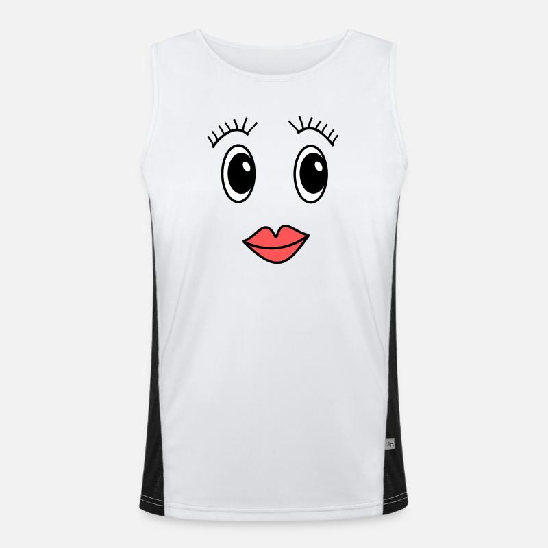 Face Men's Functional Contrast Tank Top 