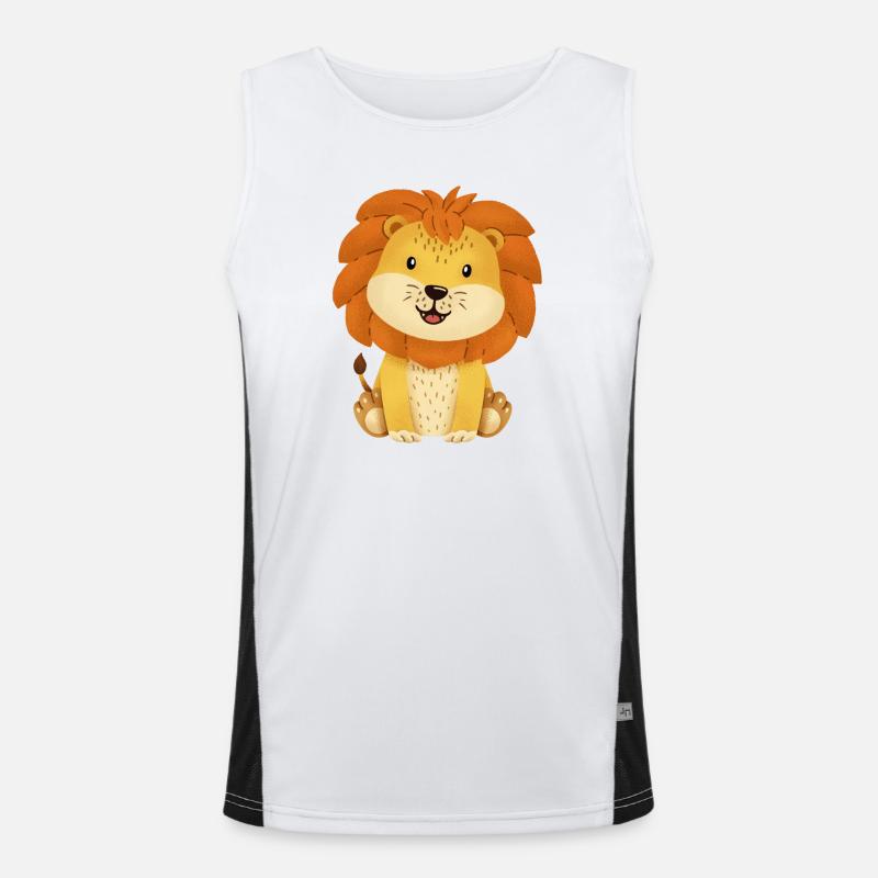 Lion Débardeur respirant contrasté Homme 