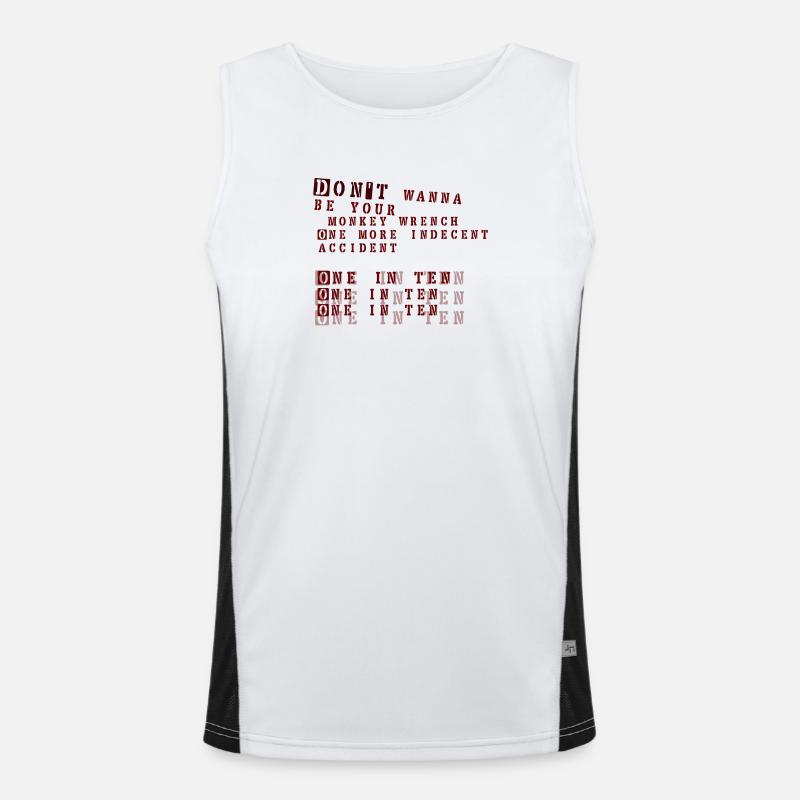 monkey wrench - foo fighters Men's Functional Contrast Tank Top 