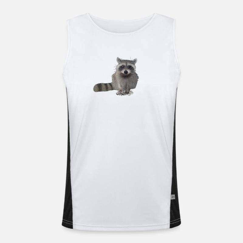 racoon Men's Functional Contrast Tank Top 