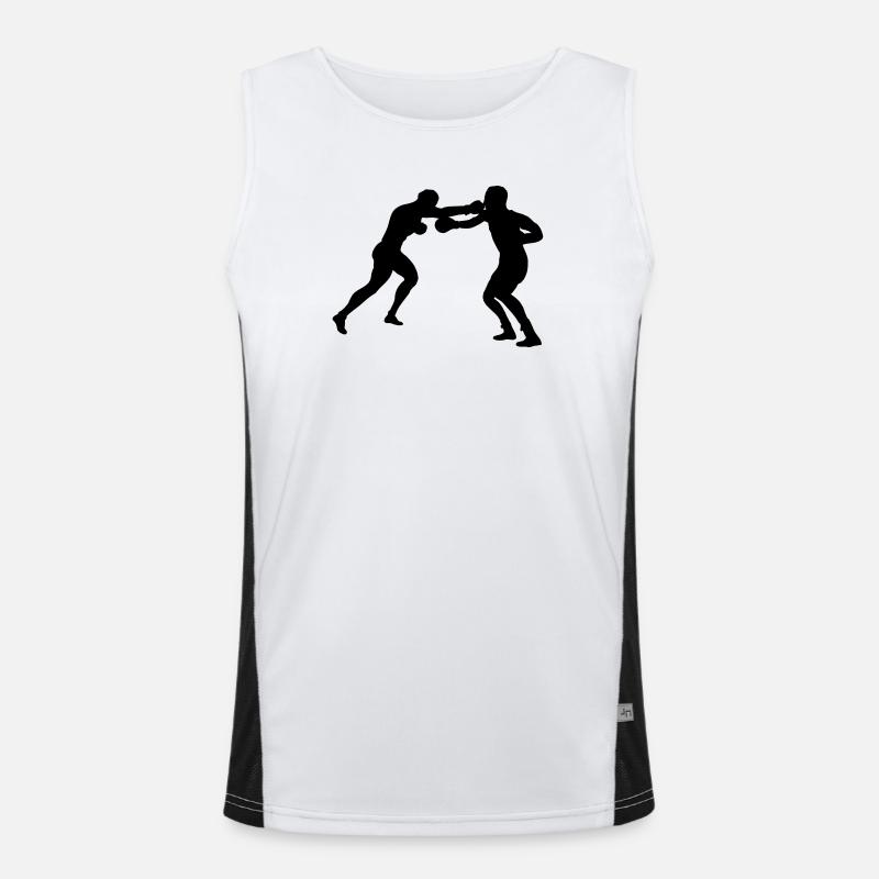 Combat de boxe Débardeur respirant contrasté Homme 