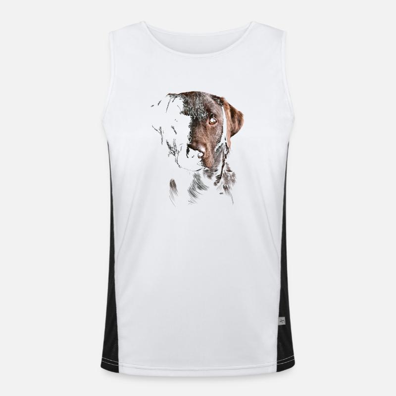 Labrador Men's Functional Contrast Tank Top 