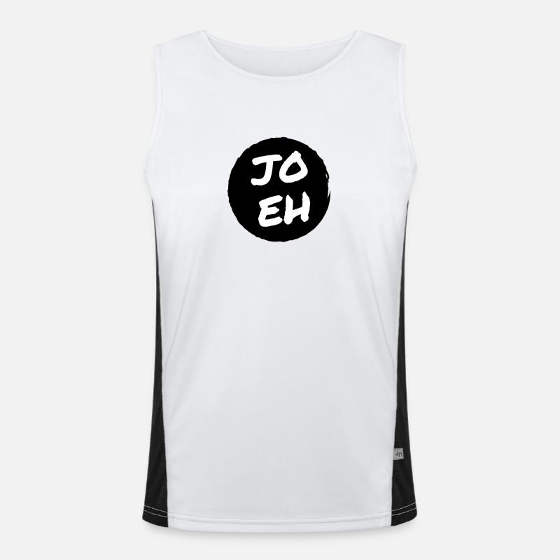 Jo eh - Ja, werde ich sicher eh nicht machen ;-) Funktionelles Kontrast-Tank Top für Männer 