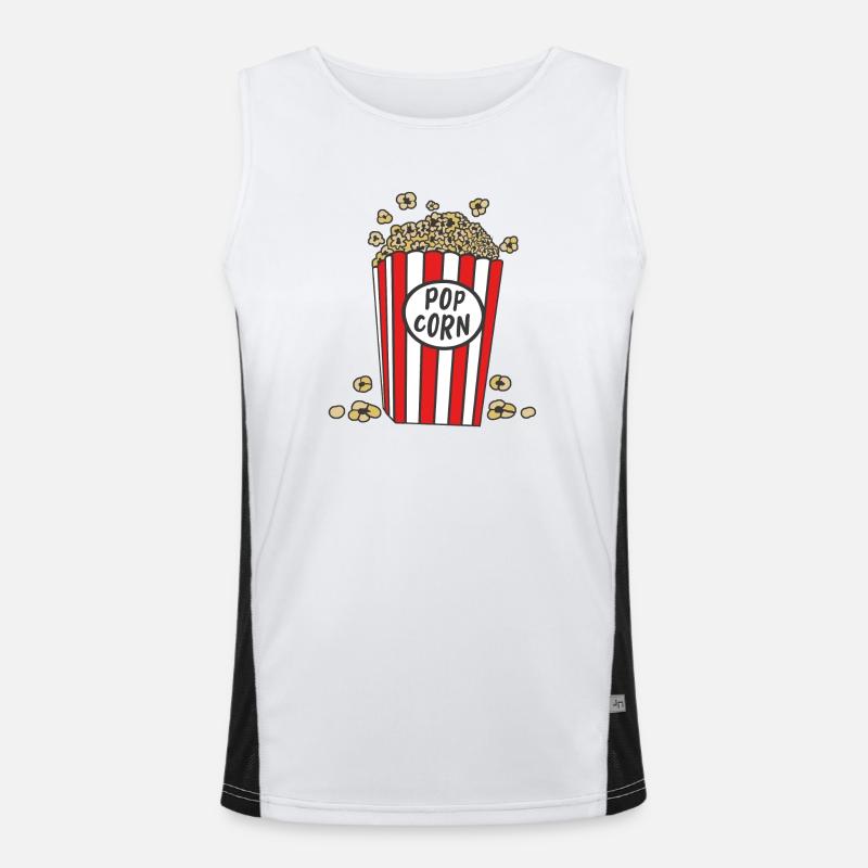 Pop-corn Débardeur respirant contrasté Homme 