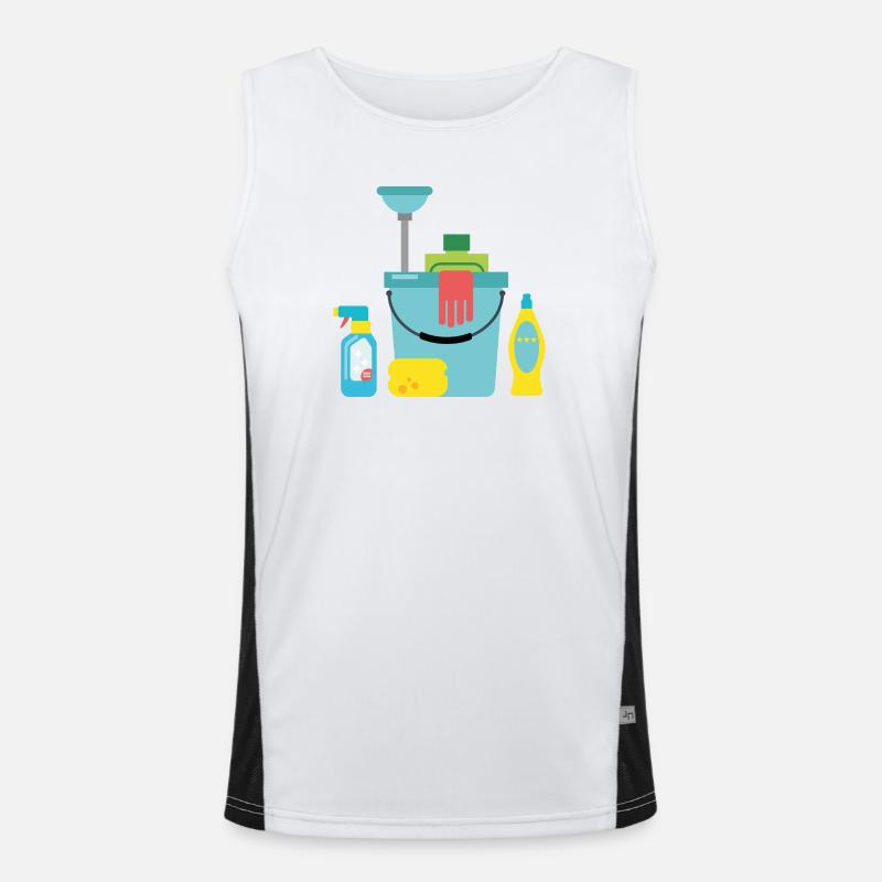 Cleaning products Men's Functional Contrast Tank Top 