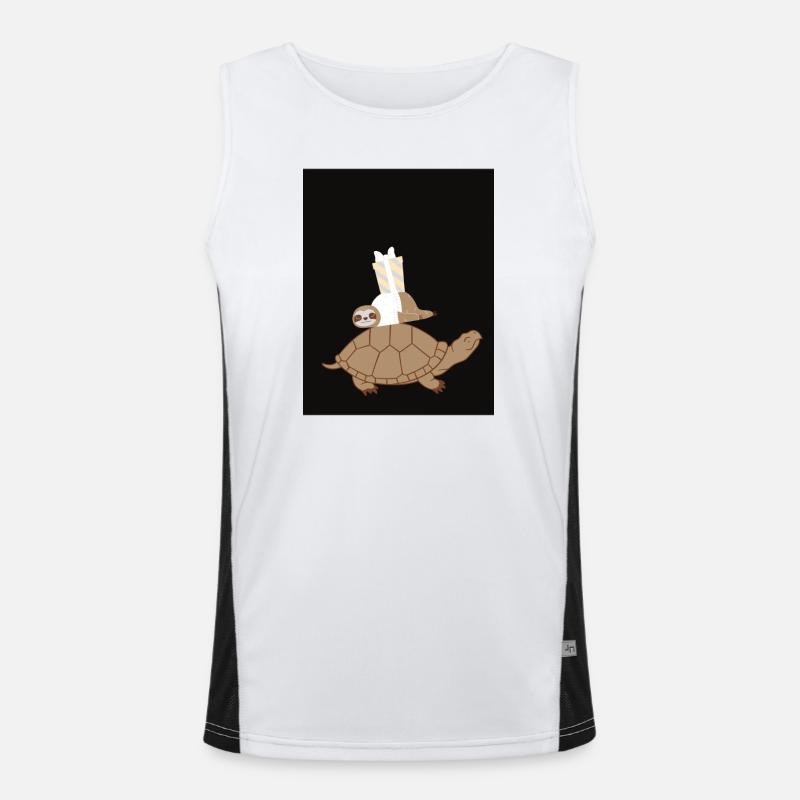 Tiere Funktionelles Kontrast-Tank Top für Männer 