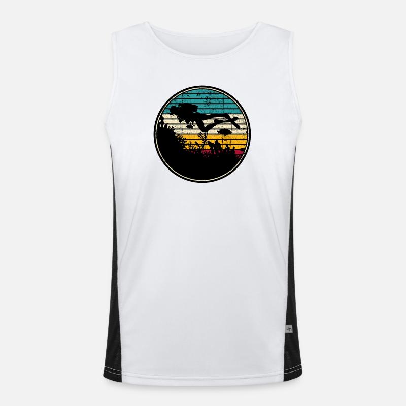 Diving scuba Men's Functional Contrast Tank Top 