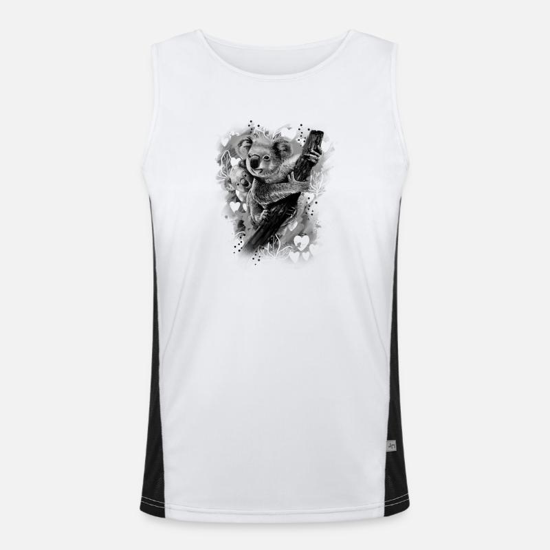 Koala Débardeur respirant contrasté Homme 
