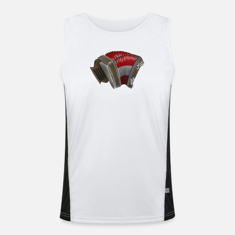 Styrian Harmonica - Austria | ZiachON! Men's Functional Contrast Tank Top 