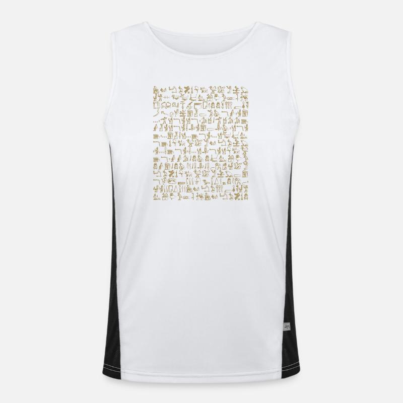 Hieroglyphics Men's Functional Contrast Tank Top 