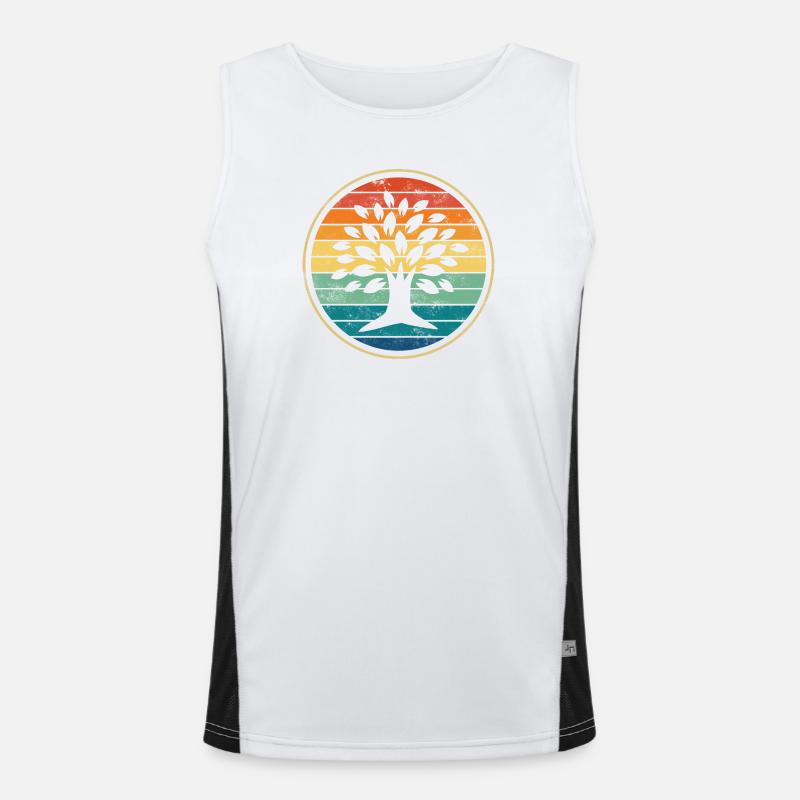 tree Men's Functional Contrast Tank Top 