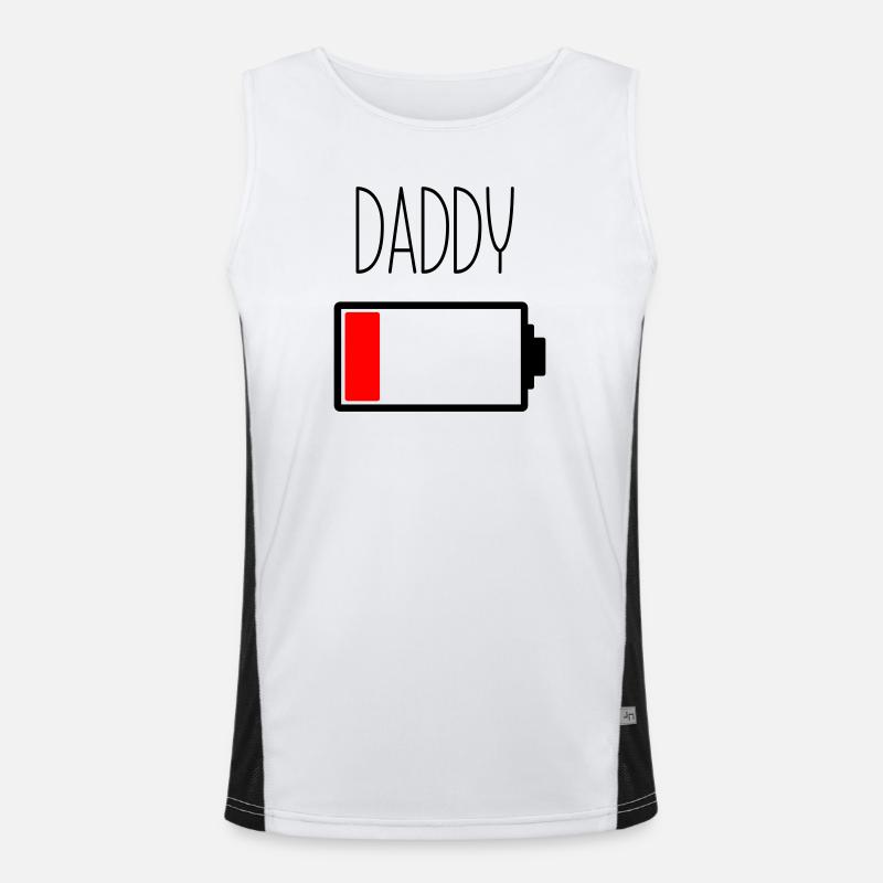 Battery Daddy Men's Functional Contrast Tank Top 