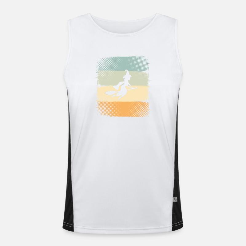 Witch Men's Functional Contrast Tank Top 