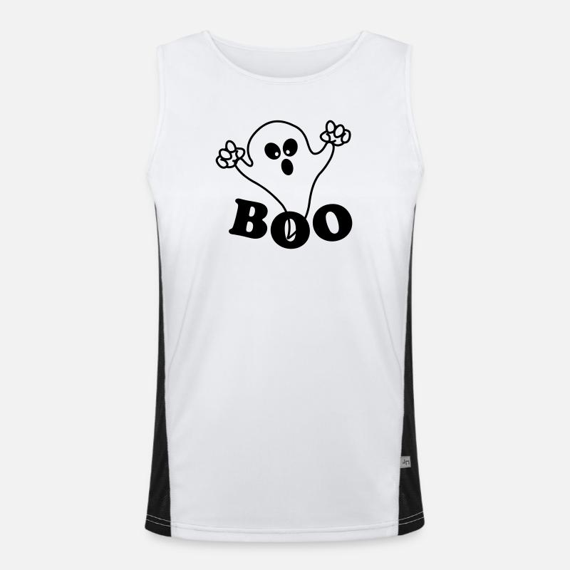 Spook Boo Men's Functional Contrast Tank Top 