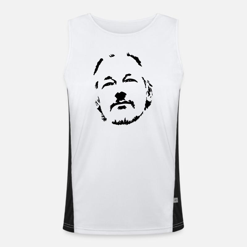 Julian Assange Men's Functional Contrast Tank Top 