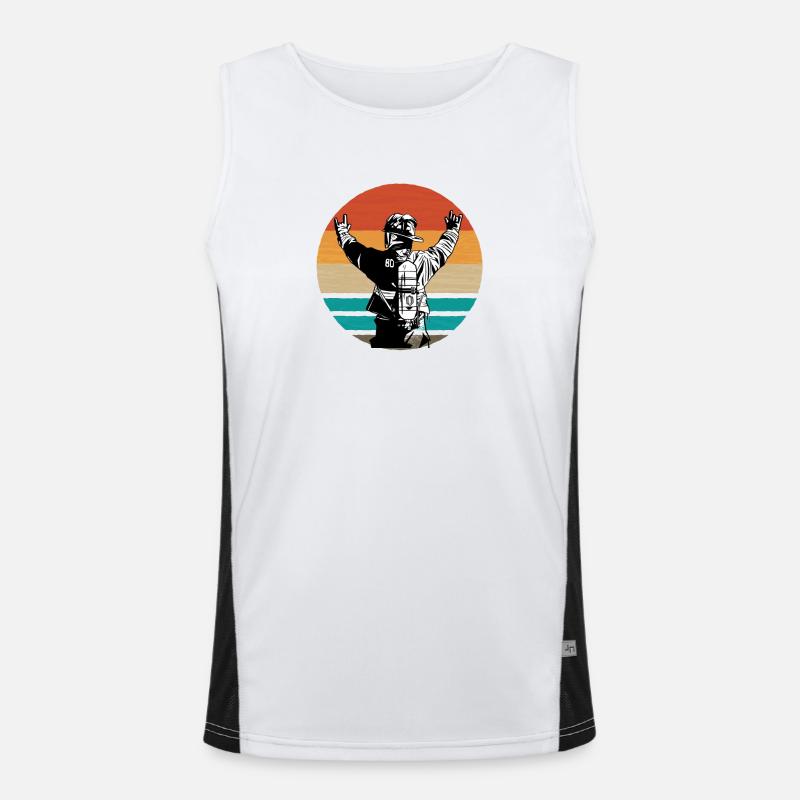Duo Rétro Sunset Débardeur respirant contrasté Homme 