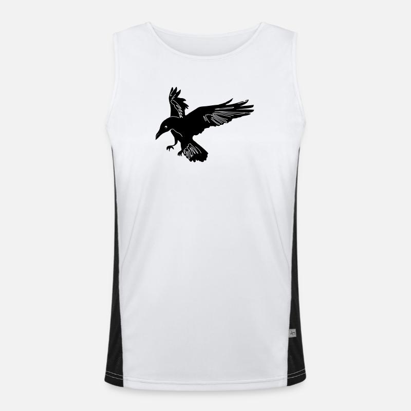Corbeau Hugin Débardeur respirant contrasté Homme 