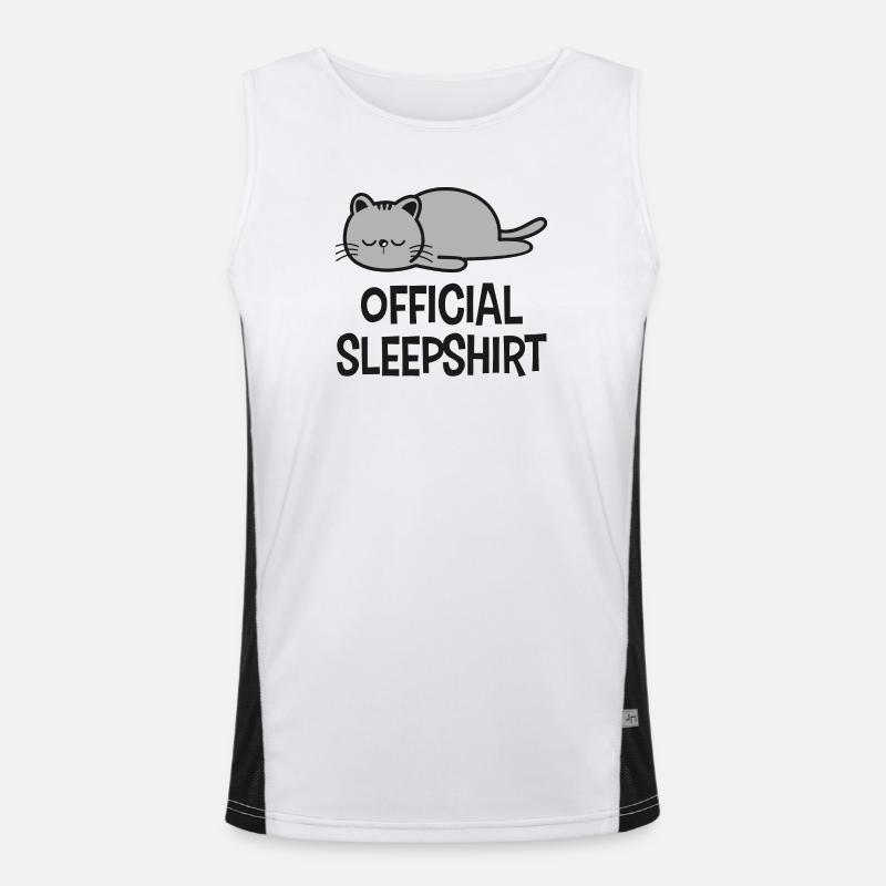 Cat Cats Men's Functional Contrast Tank Top 