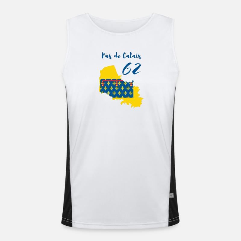 Pas de calais Débardeur respirant contrasté Homme 