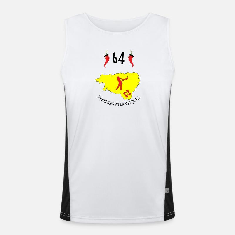 Atlantic Pyrenees Men's Functional Contrast Tank Top 