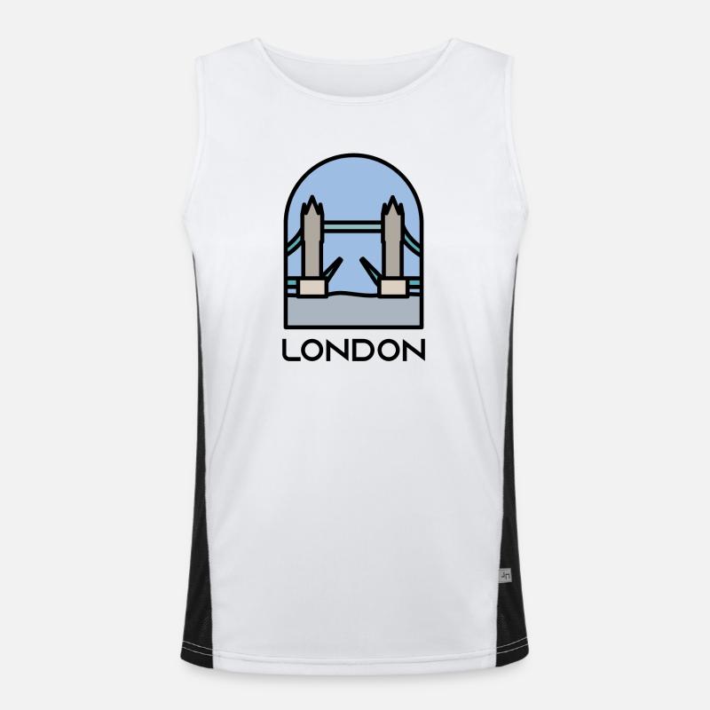 Londres Débardeur respirant contrasté Homme 