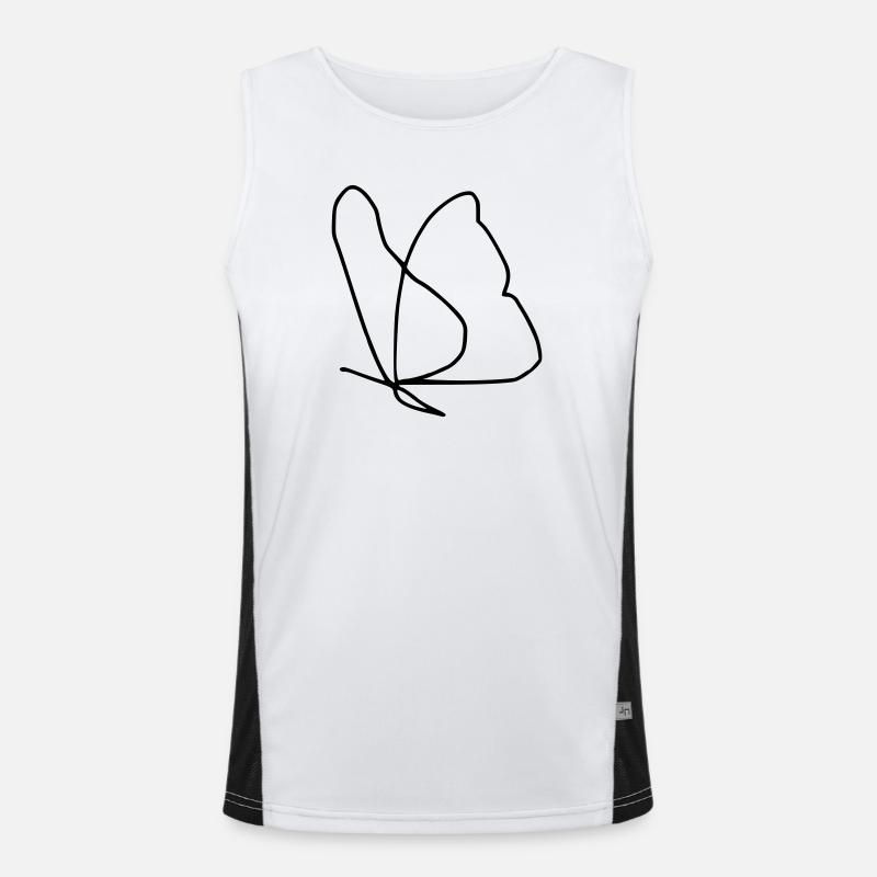 Butterfly Men's Functional Contrast Tank Top 