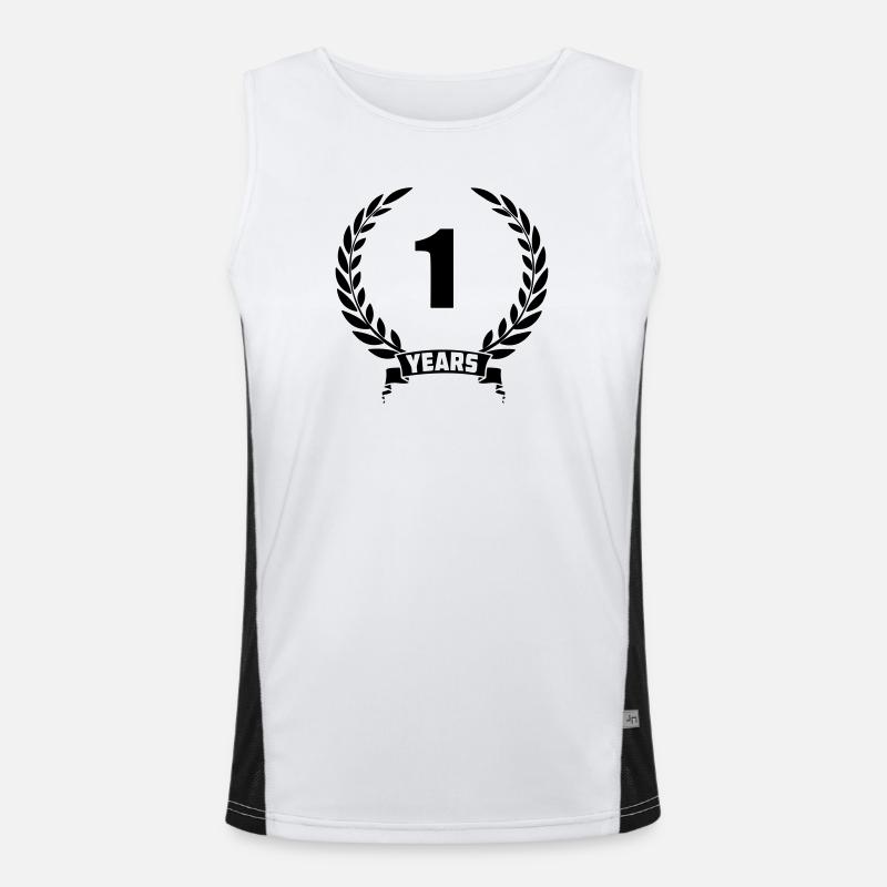 Couronne de laurier 1 Débardeur respirant contrasté Homme 