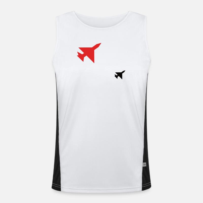 Jet Shadow Men's Functional Contrast Tank Top 