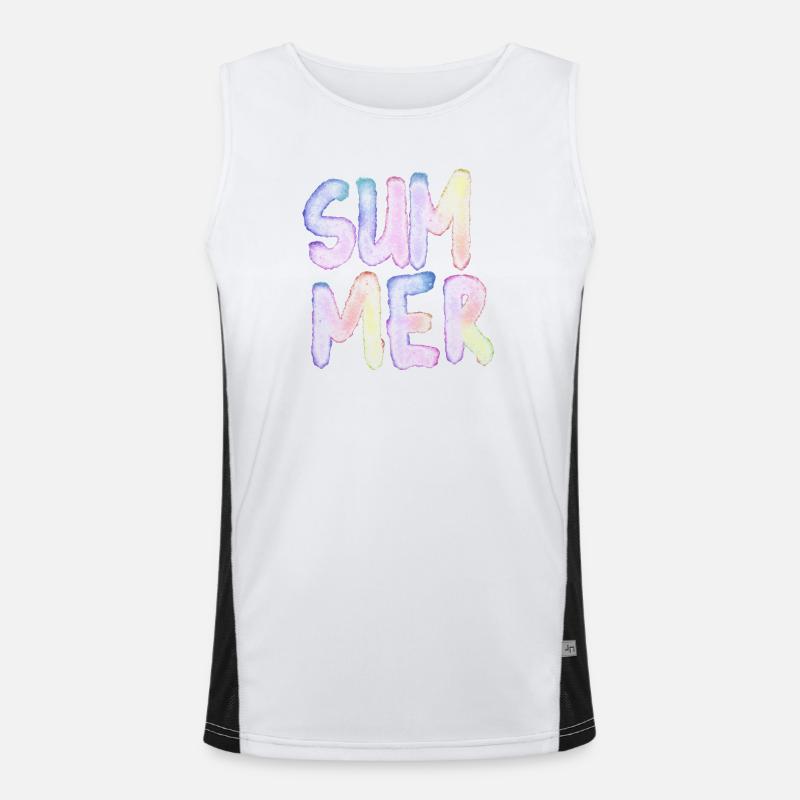 Buzzer Men's Functional Contrast Tank Top 