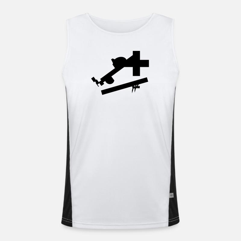 cross II Funktionelles Kontrast-Tank Top für Männer 
