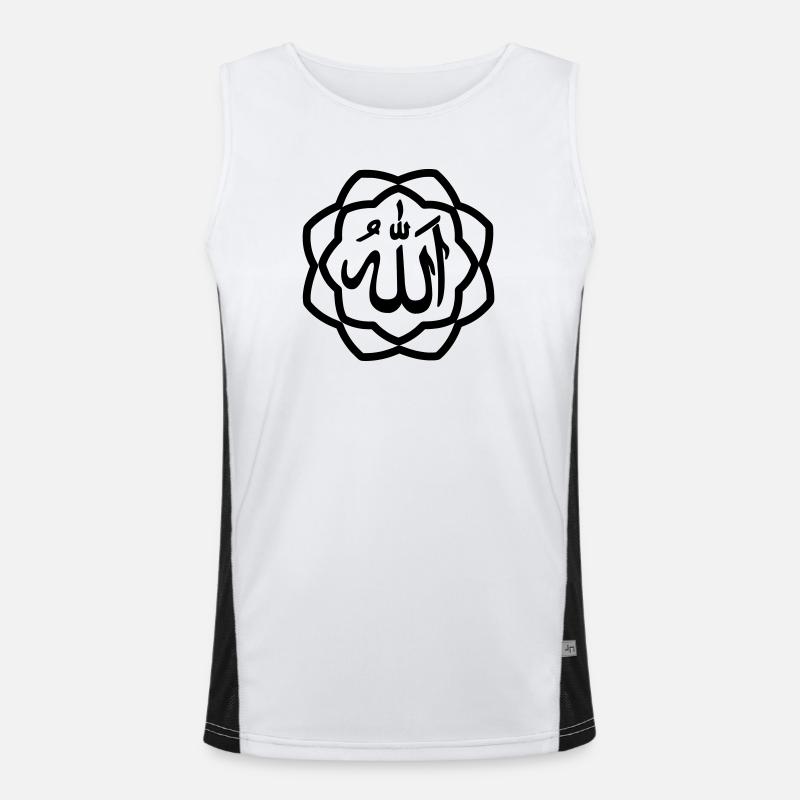 Logo d’Allah Débardeur respirant contrasté Homme 