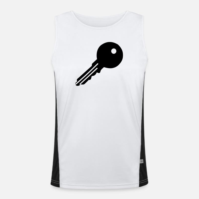 Key Men's Functional Contrast Tank Top 