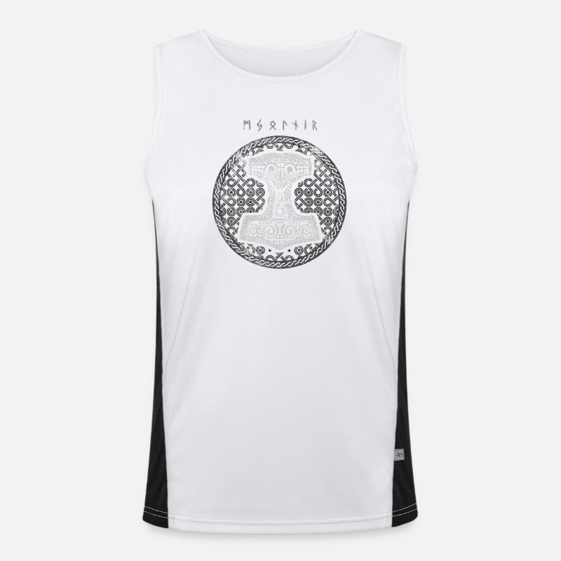 Mjolnir Funktionelles Kontrast-Tank Top für Männer 