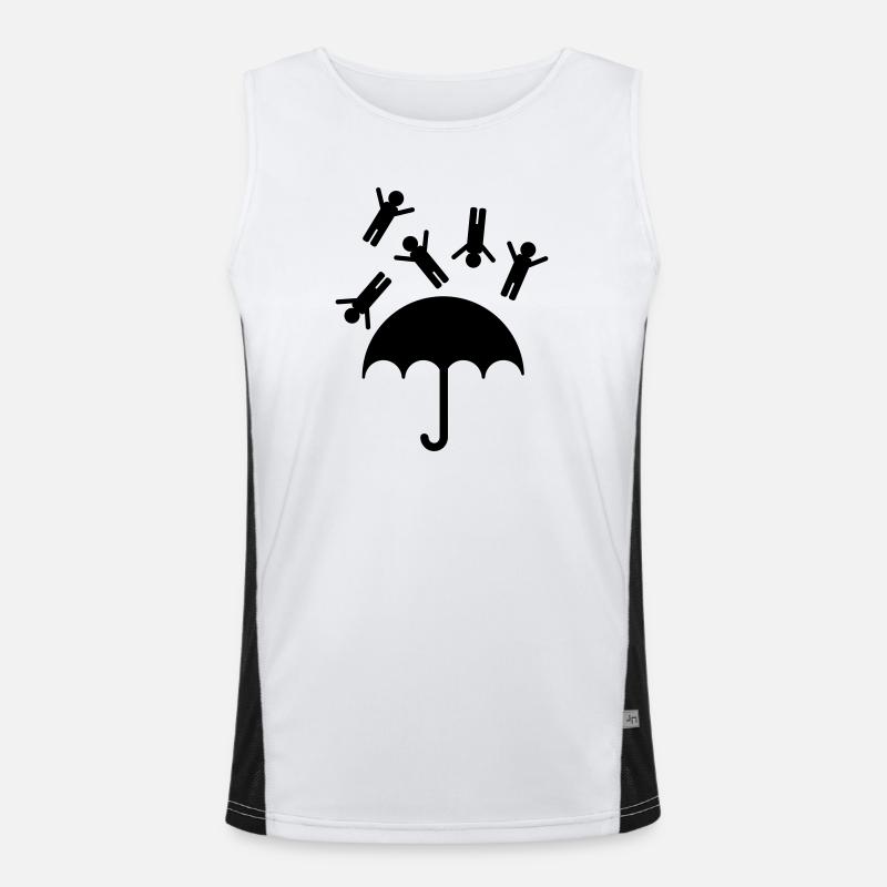 raining men Débardeur respirant contrasté Homme 