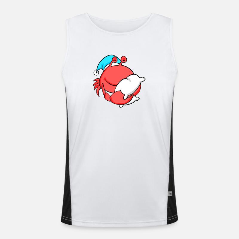 Crab Men's Functional Contrast Tank Top 