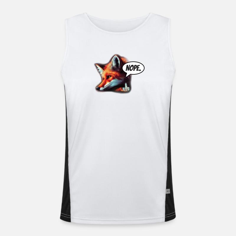 Fox Nope Men's Functional Contrast Tank Top 