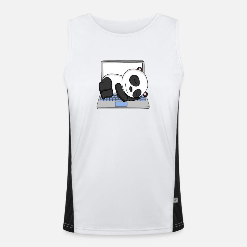 Panda Men's Functional Contrast Tank Top 
