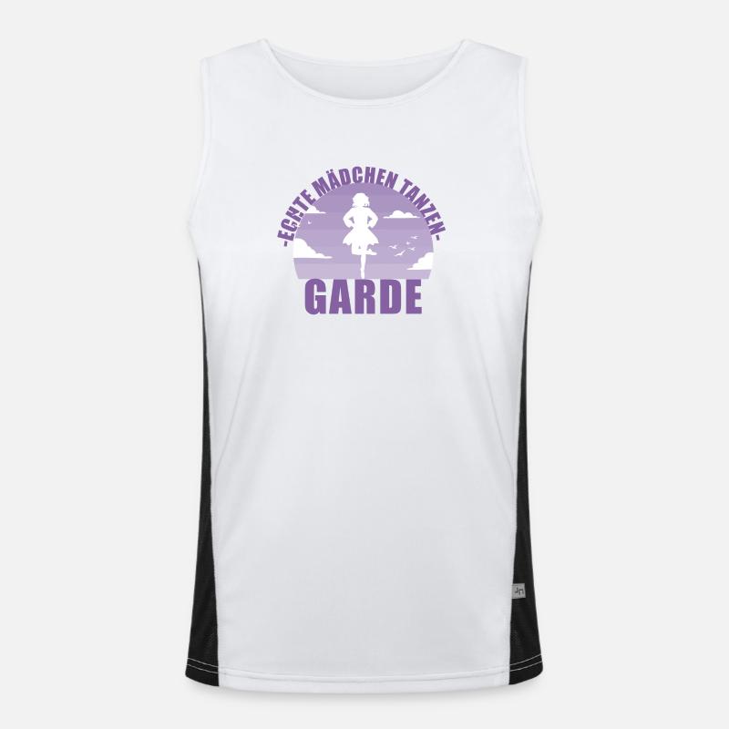Garde Fasching Karneval Tanzen Geschenk Funktionelles Kontrast-Tank Top für Männer 