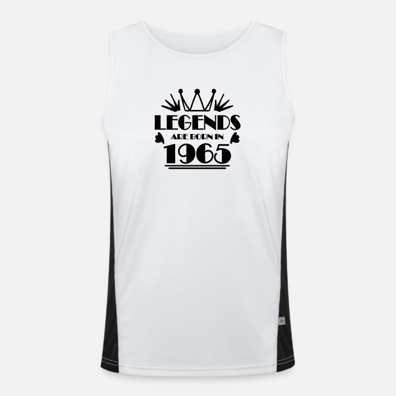 1965 - Born 1965 Men's Functional Contrast Tank Top 