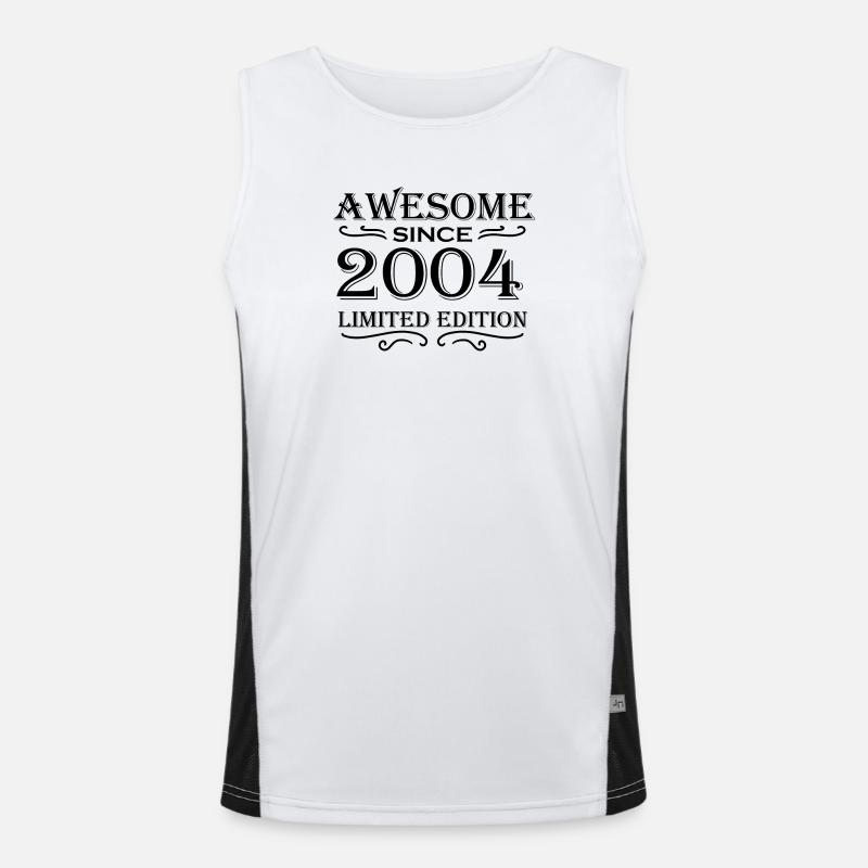 2004 - Born 2004 Men's Functional Contrast Tank Top 