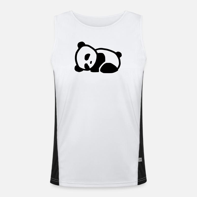 Panda câlin Débardeur respirant contrasté Homme 
