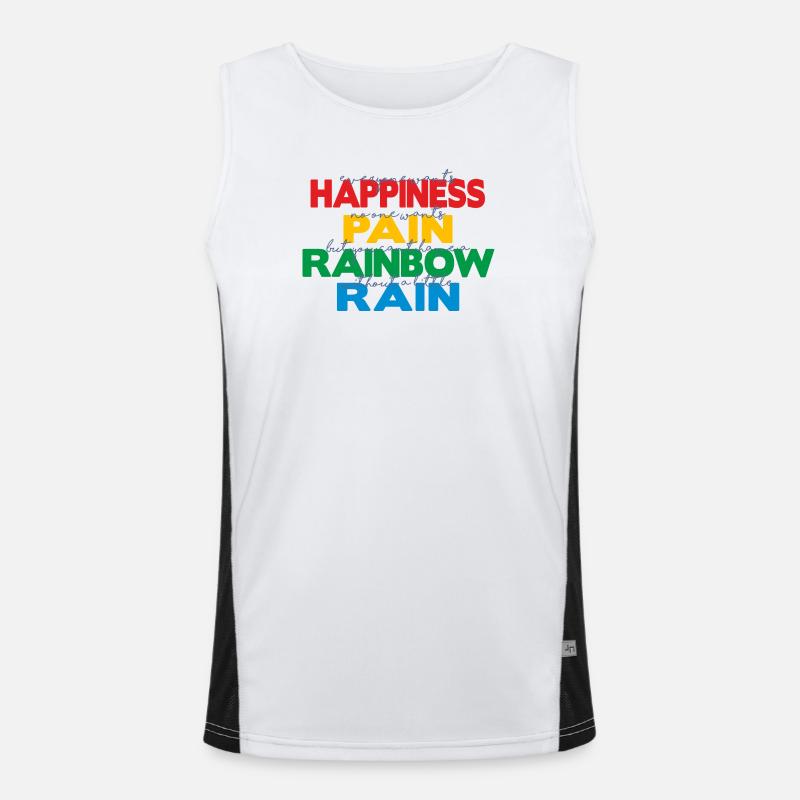 Happiness Men's Functional Contrast Tank Top 