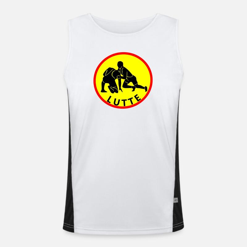 fight Men's Functional Contrast Tank Top 