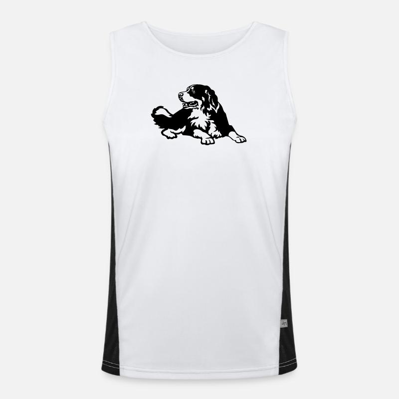 Bouvier bernois Débardeur respirant contrasté Homme 