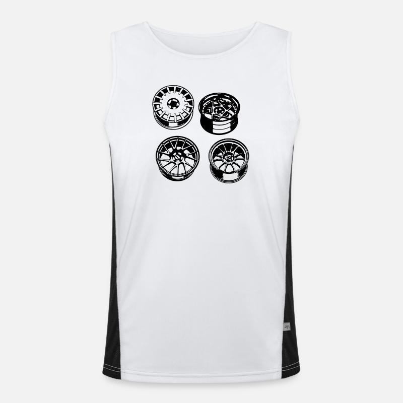 Rims Men's Functional Contrast Tank Top 